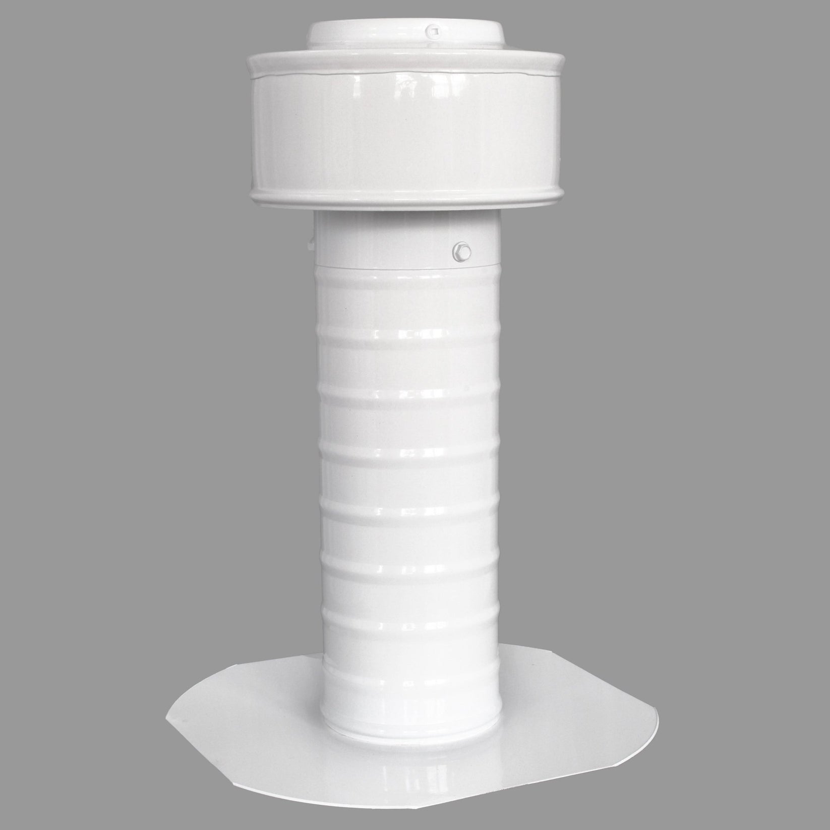 Flat Roof Attic Vent - Keepa Vent | 12" Diameter | Flat Flange | 113 Sq. In. NFA - Active Ventilation Products