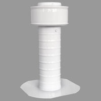 Flat Roof Attic Vent - Keepa Vent | 12" Diameter | Flat Flange | 113 Sq. In. NFA - Active Ventilation Products