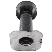 Flat Roof Attic Vent - Keepa Vent | 4" Diameter | Flat Flange | 12 Sq. In. NFA - Active Ventilation Products
