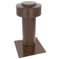Flat Roof Attic Vent - Keepa Vent | 4" Diameter | Flat Flange | 12 Sq. In. NFA - Active Ventilation Products