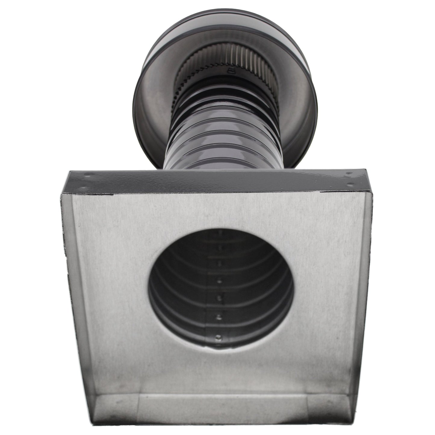 Attic Vent 4" dia with Curb Mount Sub - Base - Keepa Vent | 4" Diameter | Curb Mount Base | 12 Sq. In. NFA - Active Ventilation Products