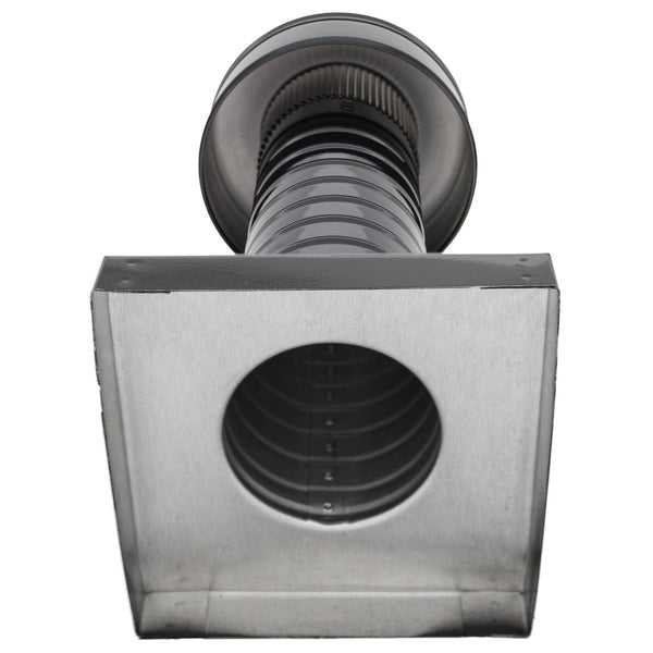 Attic Vent 4" dia with Curb Mount Sub - Base - Keepa Vent | 4" Diameter | Curb Mount Base | 12 Sq. In. NFA - Active Ventilation Products