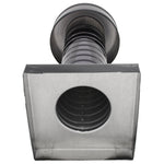 Attic Vent 4" dia with Curb Mount Sub - Base - Keepa Vent | 4" Diameter | Curb Mount Base | 12 Sq. In. NFA - Active Ventilation Products