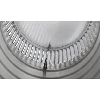 Attic Vent 4" dia with Curb Mount Sub - Base - Keepa Vent | 4" Diameter | Curb Mount Base | 12 Sq. In. NFA - Active Ventilation Products