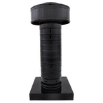 Attic Vent 4" dia with Curb Mount Sub - Base - Keepa Vent | 4" Diameter | Curb Mount Base | 12 Sq. In. NFA - Active Ventilation Products