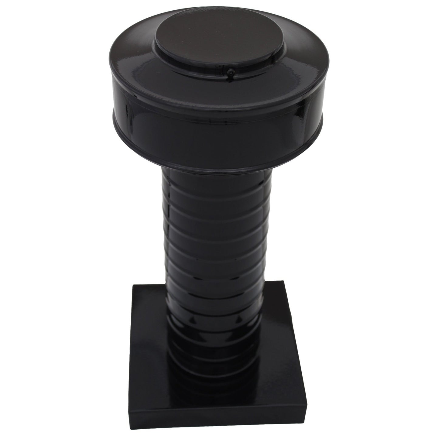 Attic Vent 4" dia with Curb Mount Sub - Base - Keepa Vent | 4" Diameter | Curb Mount Base | 12 Sq. In. NFA - Active Ventilation Products