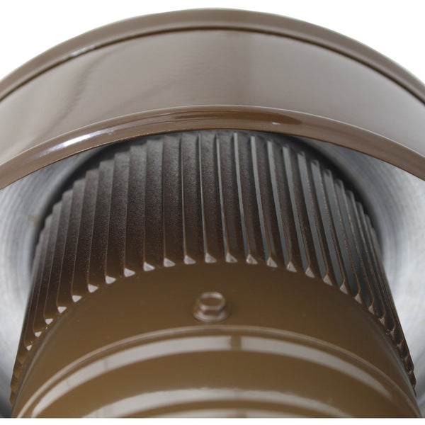 Attic Vent 4" dia with Curb Mount Sub - Base - Keepa Vent | 4" Diameter | Curb Mount Base | 12 Sq. In. NFA - Active Ventilation Products