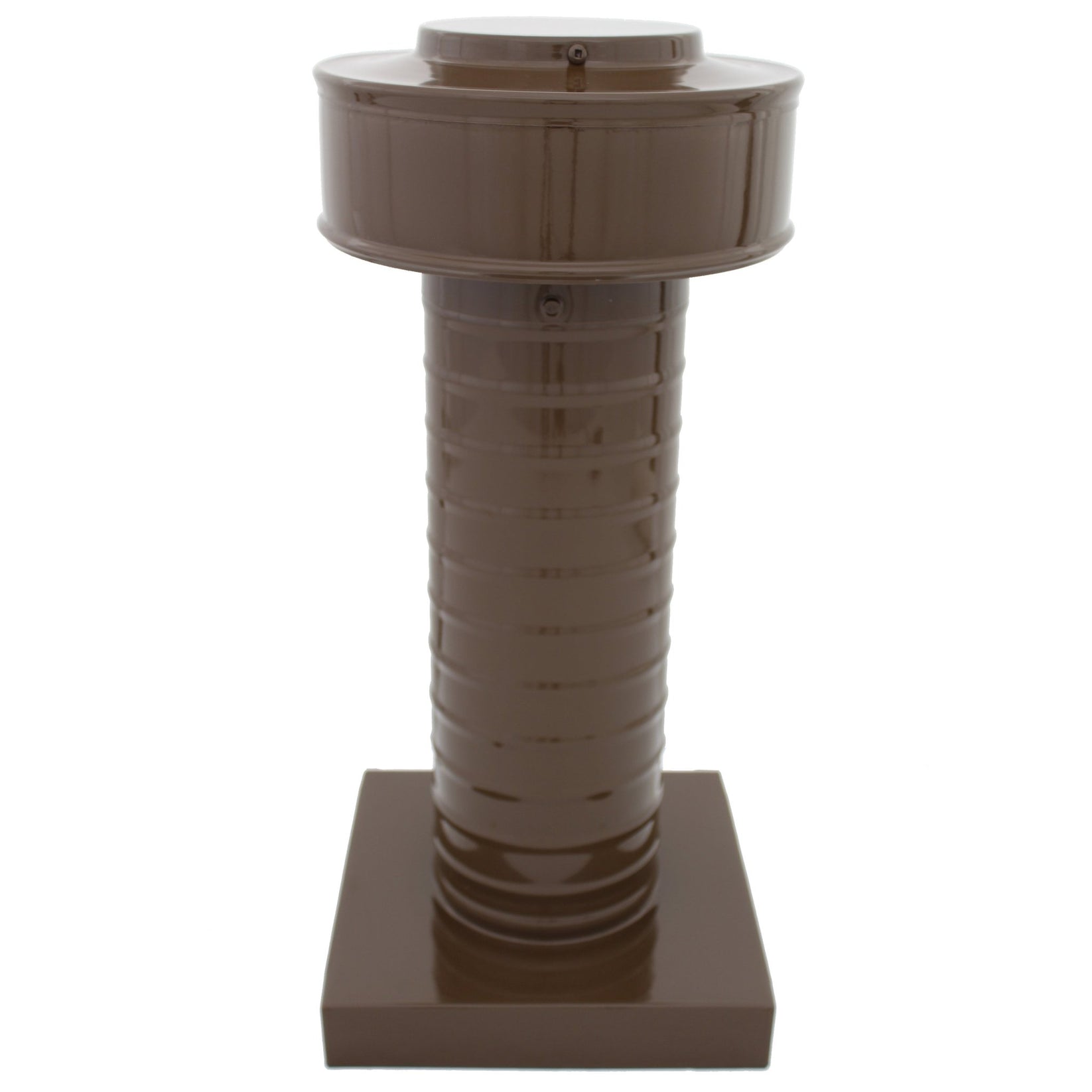 Attic Vent 4" dia with Curb Mount Sub - Base - Keepa Vent | 4" Diameter | Curb Mount Base | 12 Sq. In. NFA - Active Ventilation Products