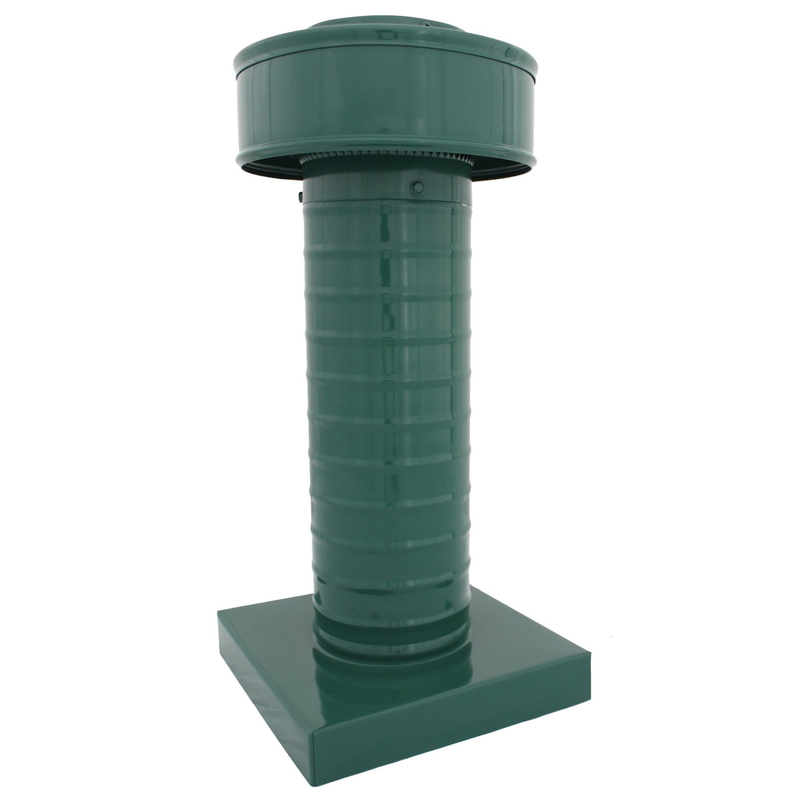 Attic Vent 4" dia with Curb Mount Sub - Base - Keepa Vent | 4" Diameter | Curb Mount Base | 12 Sq. In. NFA - Active Ventilation Products