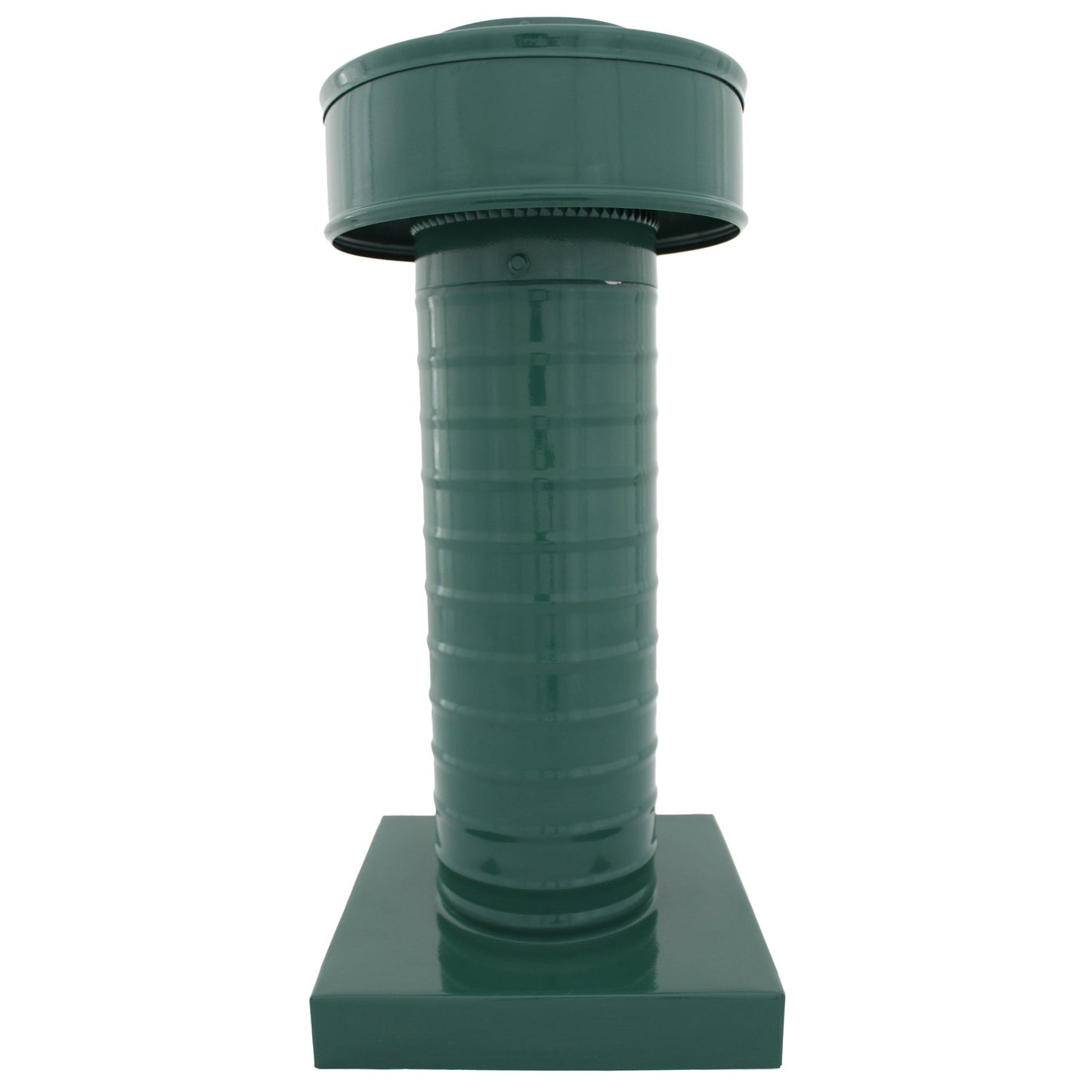 Attic Vent 4" dia with Curb Mount Sub - Base - Keepa Vent | 4" Diameter | Curb Mount Base | 12 Sq. In. NFA - Active Ventilation Products