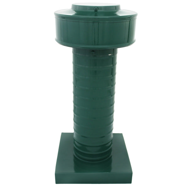 Attic Vent 4" dia with Curb Mount Sub - Base - Keepa Vent | 4" Diameter | Curb Mount Base | 12 Sq. In. NFA - Active Ventilation Products