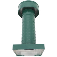 Attic Vent 4" dia with Curb Mount Sub - Base - Keepa Vent | 4" Diameter | Curb Mount Base | 12 Sq. In. NFA - Active Ventilation Products