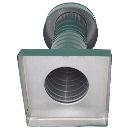 Attic Vent 4" dia with Curb Mount Sub - Base - Keepa Vent | 4" Diameter | Curb Mount Base | 12 Sq. In. NFA - Active Ventilation Products