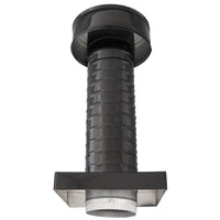 Roof Jack 4" Diameter - Keepa Roof Jack with Curb Mount Flange and Tail Pipe - Active Ventilation Products