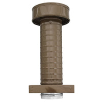 Roof Jack 4" Diameter - Keepa Roof Jack with Curb Mount Flange and Tail Pipe - Active Ventilation Products