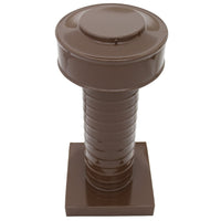 Roof Jack 4" Diameter - Keepa Roof Jack with Curb Mount Flange and Tail Pipe - Active Ventilation Products