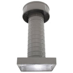 Attic Vent 4" dia with Curb Mount Sub - Base - Keepa Vent | 4" Diameter | Curb Mount Base | 12 Sq. In. NFA - Active Ventilation Products