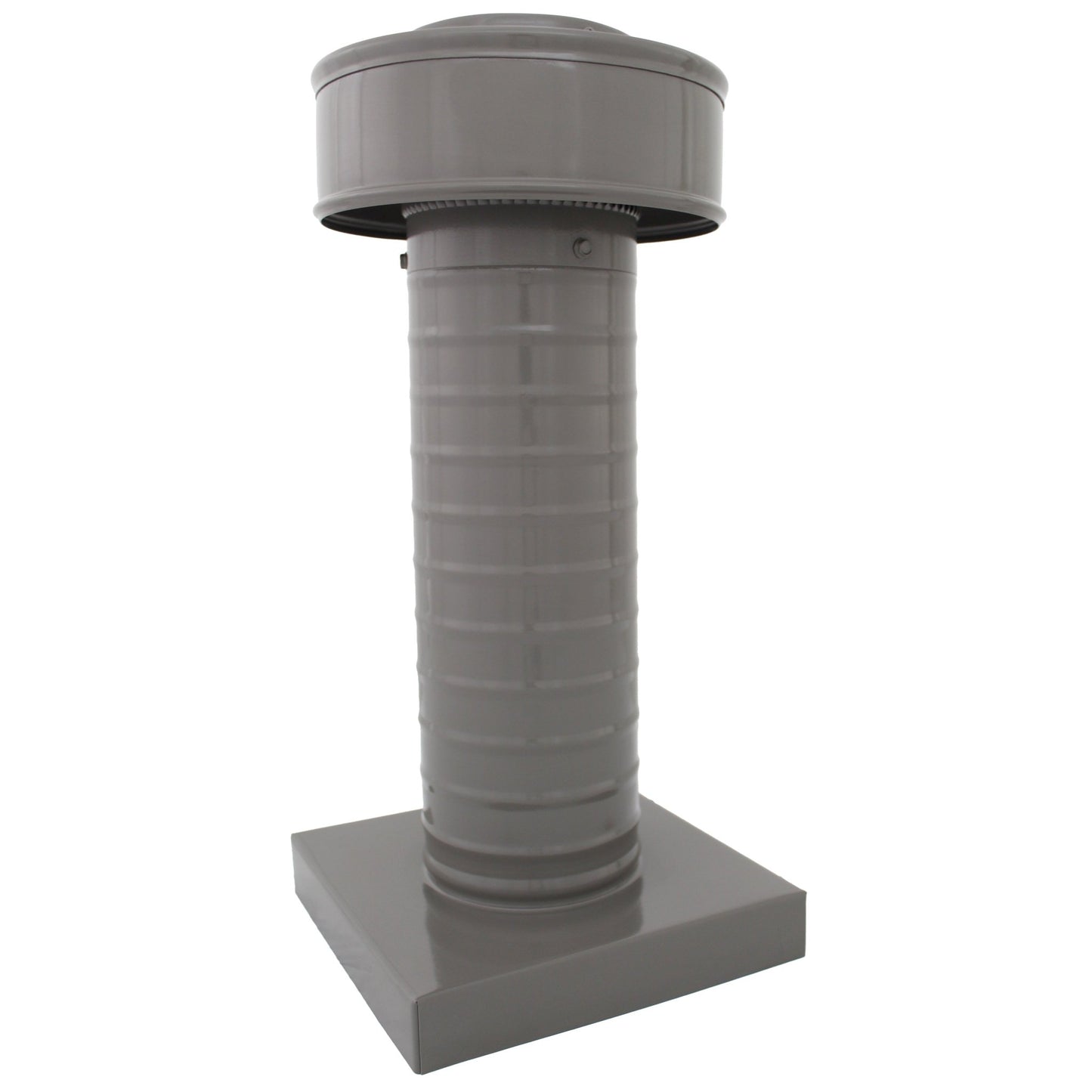 Attic Vent 4" dia with Curb Mount Sub - Base - Keepa Vent | 4" Diameter | Curb Mount Base | 12 Sq. In. NFA - Active Ventilation Products
