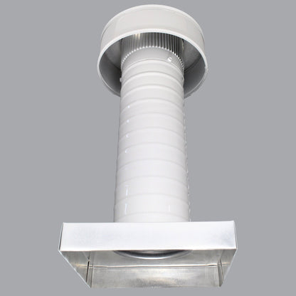 Attic Vent 4" dia with Curb Mount Sub - Base - Keepa Vent | 4" Diameter | Curb Mount Base | 12 Sq. In. NFA - Active Ventilation Products