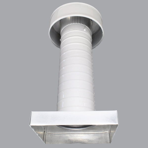 Attic Vent 4" dia with Curb Mount Sub - Base - Keepa Vent | 4" Diameter | Curb Mount Base | 12 Sq. In. NFA - Active Ventilation Products