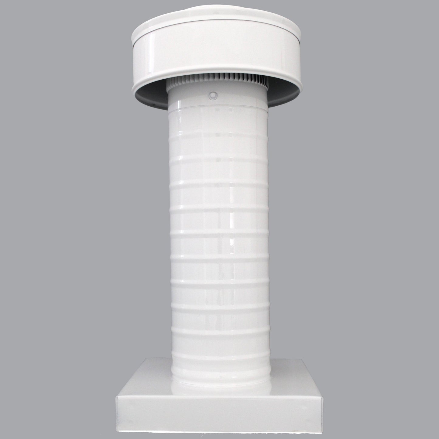 Attic Vent 4" dia with Curb Mount Sub - Base - Keepa Vent | 4" Diameter | Curb Mount Base | 12 Sq. In. NFA - Active Ventilation Products