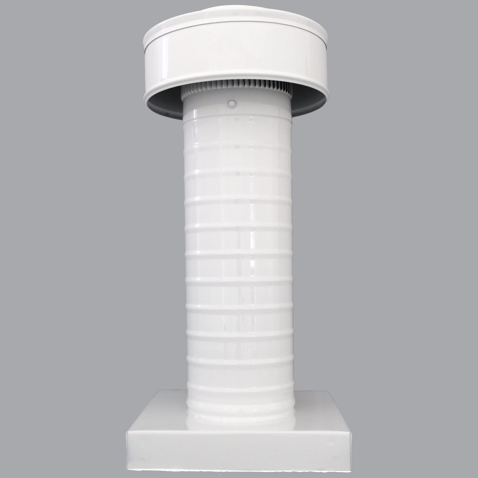 Attic Vent 4" dia with Curb Mount Sub - Base - Keepa Vent | 4" Diameter | Curb Mount Base | 12 Sq. In. NFA - Active Ventilation Products