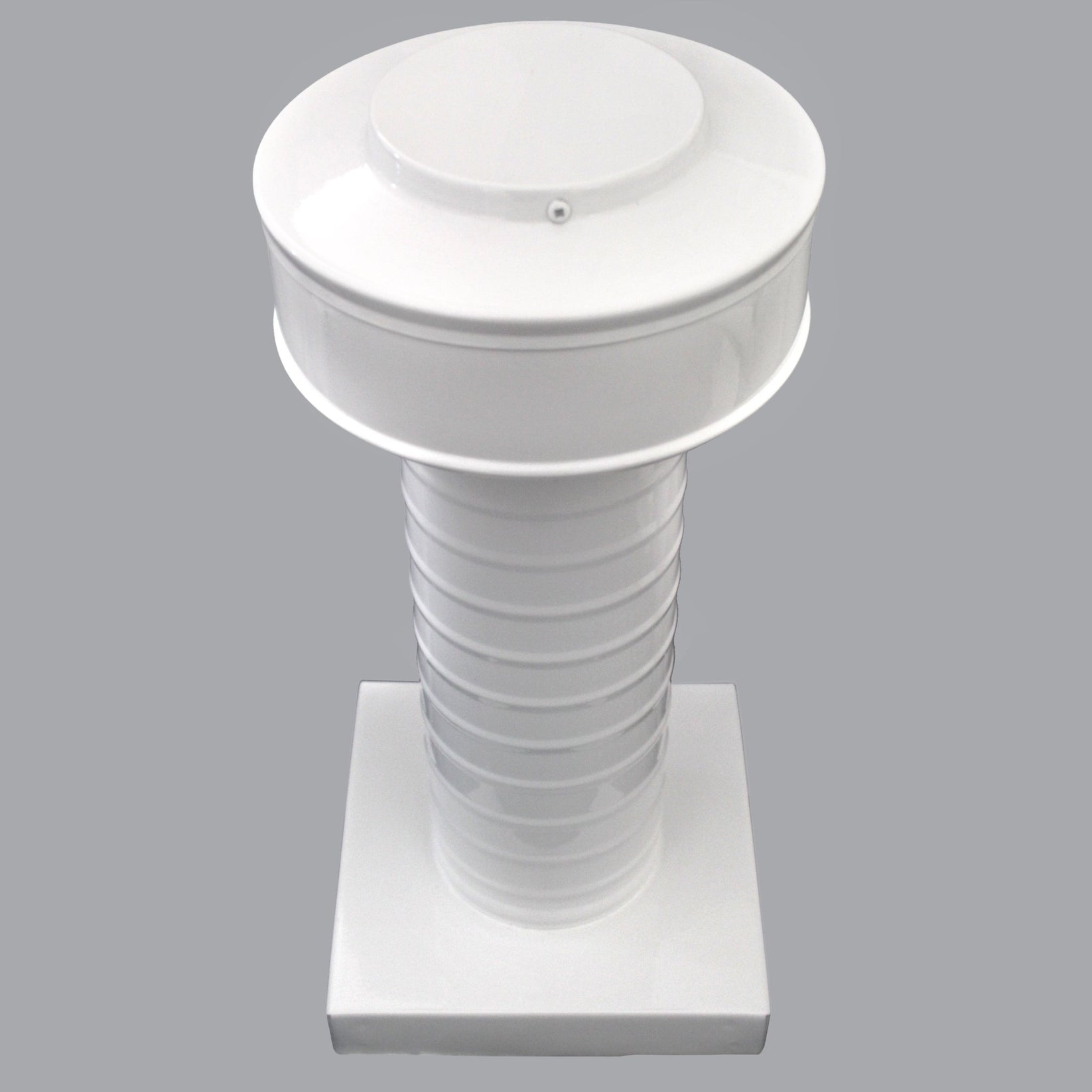 Attic Vent 4" dia with Curb Mount Sub - Base - Keepa Vent | 4" Diameter | Curb Mount Base | 12 Sq. In. NFA - Active Ventilation Products