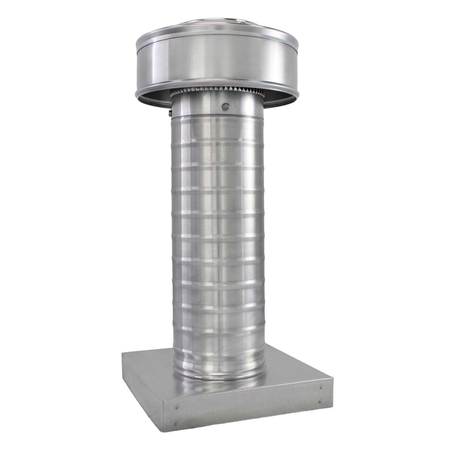 Attic Vent 4" dia with Curb Mount Sub - Base - Keepa Vent | 4" Diameter | Curb Mount Base | 12 Sq. In. NFA - Active Ventilation Products