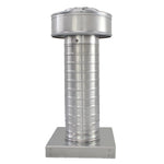 Attic Vent 4" dia with Curb Mount Sub - Base - Keepa Vent | 4" Diameter | Curb Mount Base | 12 Sq. In. NFA - Active Ventilation Products