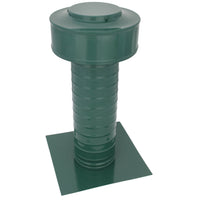 Flat Roof Attic Vent - Keepa Vent | 4" Diameter | Flat Flange | 12 Sq. In. NFA - Active Ventilation Products