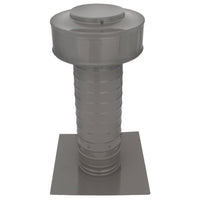 Flat Roof Attic Vent - Keepa Vent | 4" Diameter | Flat Flange | 12 Sq. In. NFA - Active Ventilation Products