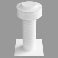 Flat Roof Attic Vent - Keepa Vent | 4" Diameter | Flat Flange | 12 Sq. In. NFA - Active Ventilation Products