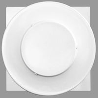 Flat Roof Attic Vent - Keepa Vent | 4" Diameter | Flat Flange | 12 Sq. In. NFA - Active Ventilation Products