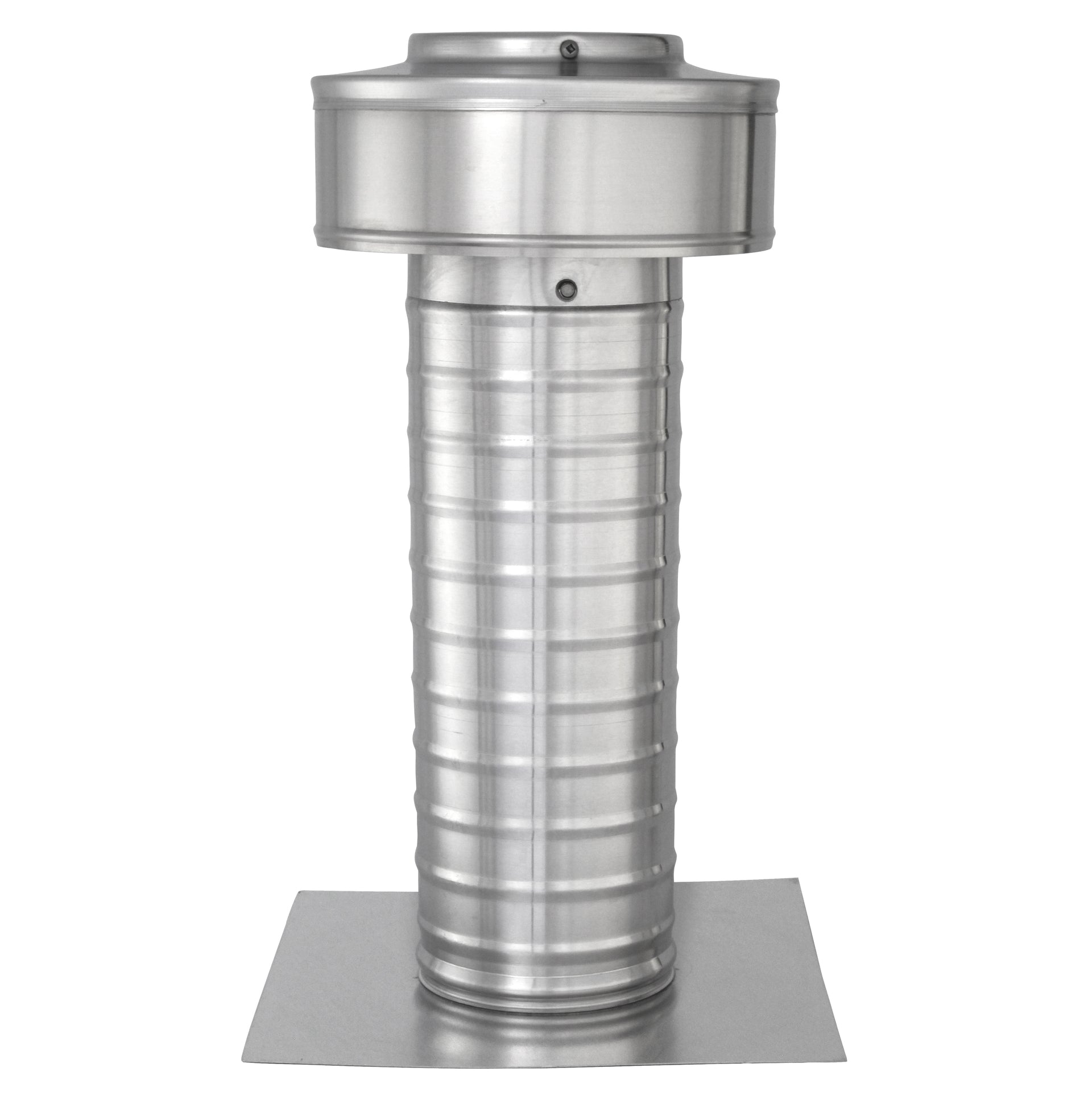 Flat Roof Attic Vent - Keepa Vent | 4" Diameter | Flat Flange | 12 Sq. In. NFA