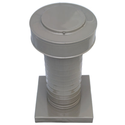 Model KV-5-CMF-TP | Keepa Vent Roof Jack |  5" Diameter  | Curb Mount Flange | Tail Pipe