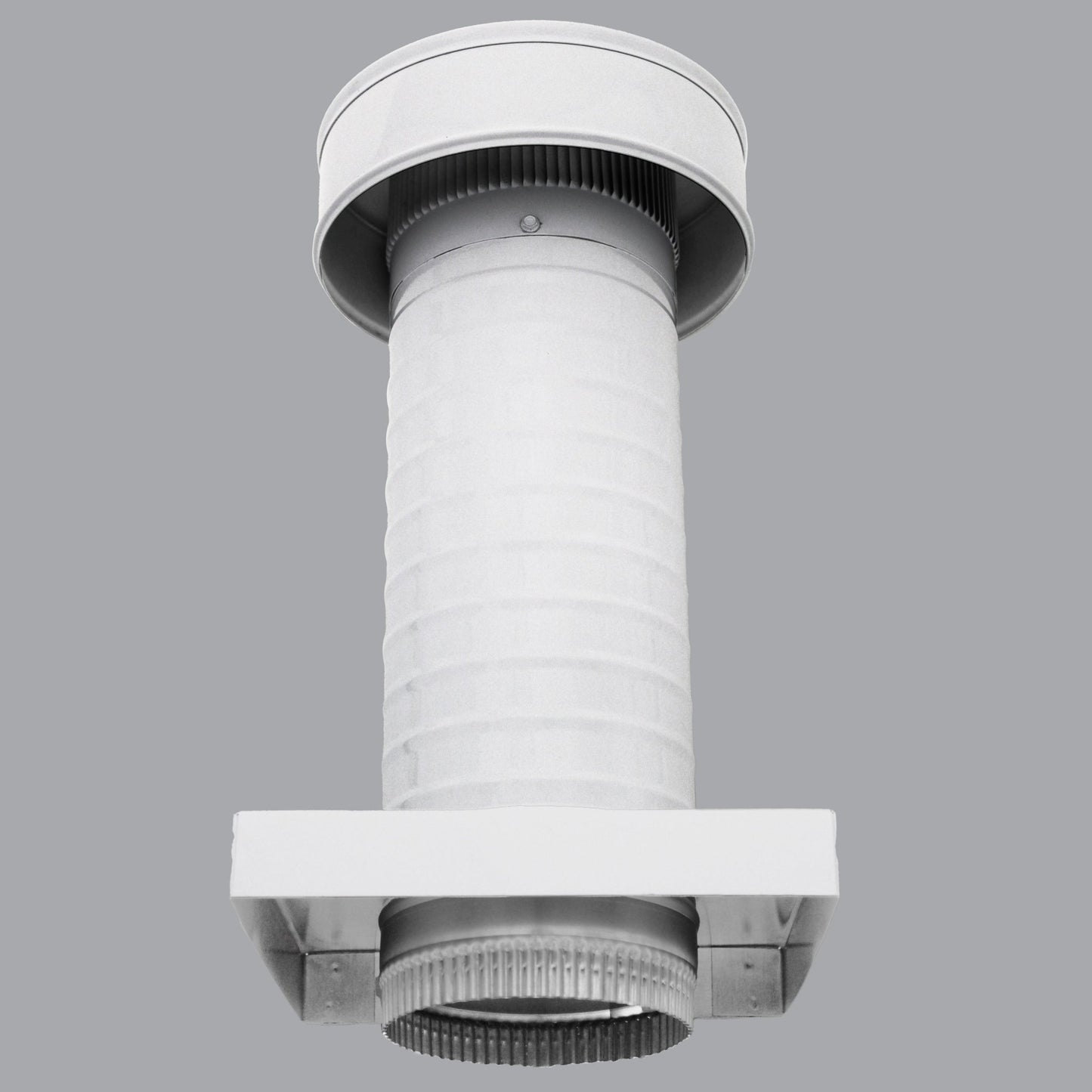 Roof Jack 5" Diameter - Keepa Roof Jack with Curb Mount Flange and Tail Pipe - Active Ventilation Products