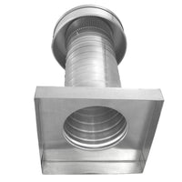 Attic Vent 5" dia with Curb Mount Sub - Base - Keepa Vent | 5" Diameter | Curb Mount Base | 19 Sq. In. NFA - Active Ventilation Products