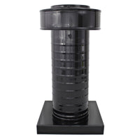 Attic Vent 5" dia with Curb Mount Sub - Base - Keepa Vent | 5" Diameter | Curb Mount Base | 19 Sq. In. NFA - Active Ventilation Products