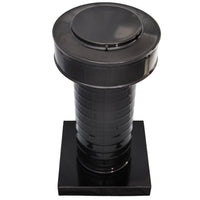 Attic Vent 5" dia with Curb Mount Sub - Base - Keepa Vent | 5" Diameter | Curb Mount Base | 19 Sq. In. NFA - Active Ventilation Products
