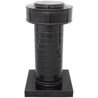 Attic Vent 5" dia with Curb Mount Sub - Base - Keepa Vent | 5" Diameter | Curb Mount Base | 19 Sq. In. NFA - Active Ventilation Products