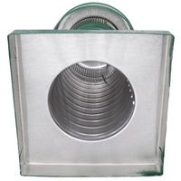 Attic Vent 5" dia with Curb Mount Sub - Base - Keepa Vent | 5" Diameter | Curb Mount Base | 19 Sq. In. NFA - Active Ventilation Products