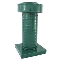 Attic Vent 5" dia with Curb Mount Sub - Base - Keepa Vent | 5" Diameter | Curb Mount Base | 19 Sq. In. NFA - Active Ventilation Products