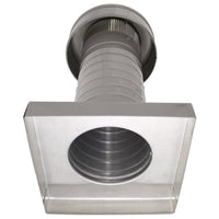 Attic Vent 5" dia with Curb Mount Sub - Base - Keepa Vent | 5" Diameter | Curb Mount Base | 19 Sq. In. NFA - Active Ventilation Products