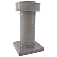Attic Vent 5" dia with Curb Mount Sub - Base - Keepa Vent | 5" Diameter | Curb Mount Base | 19 Sq. In. NFA - Active Ventilation Products