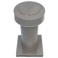 Attic Vent 5" dia with Curb Mount Sub - Base - Keepa Vent | 5" Diameter | Curb Mount Base | 19 Sq. In. NFA - Active Ventilation Products