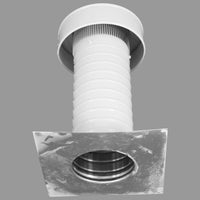 Flat Roof Attic Vent - Keepa Vent | 5" Diameter | Flat Flange | 19 Sq. In. NFA - Active Ventilation Products