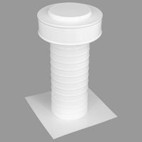 Flat Roof Attic Vent - Keepa Vent | 5" Diameter | Flat Flange | 19 Sq. In. NFA - Active Ventilation Products