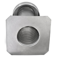 Flat Roof Attic Vent - Keepa Vent | 5" Diameter | Flat Flange | 19 Sq. In. NFA - Active Ventilation Products