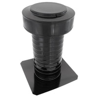 Flat Roof Attic Vent - Keepa Vent | 6" Diameter | Flat Flange | 28 Sq. In. NFA - Active Ventilation Products