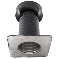 Flat Roof Attic Vent - Keepa Vent | 6" Diameter | Flat Flange | 28 Sq. In. NFA - Active Ventilation Products